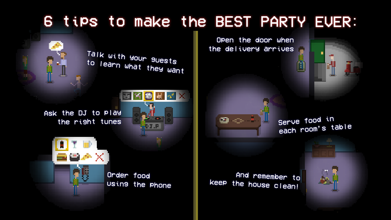 Alone Party ldjam Ludum Dare